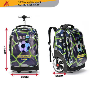 Mochila con ruedas <span class=keywords><strong>de</strong></span> moda con estilo deportivo informal, equipaje para estudiantes, mochila escolar, <span class=keywords><strong>Maleta</strong></span> <span class=keywords><strong>de</strong></span> viaje <span class=keywords><strong>de</strong></span> negocios para atletas - Product Image 2