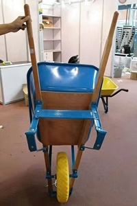 Carretilla de Jardín de Alta Resistencia con Capacidad de 150 kg, Modelo WB8611, Venta Caliente en América, Carretillas de Construcción - Product Image 4