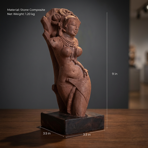 Sculpture de figurine de temple indien du Xe siècle - Product Image 2