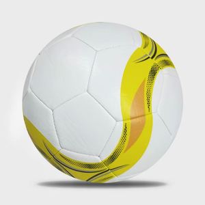 Ballons de football durables du fabricant, taille 5, en cuir PU, pour la plage, paire de marque, thermocollés, personnalisables - Product Image 4