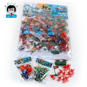 Piccolo giocattolo all'ingrosso per bambini nel campo di battaglia di cartone giocattoli di plastica colorati di noctilucence - Product Image 2