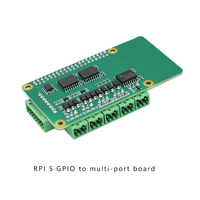 Carte Raspberry Pi GPIO vers multi-ports, prend en charge Raspberry Pi OS, sans pilote, Plug-and-Play, activer CAN/ RS485/ RS232