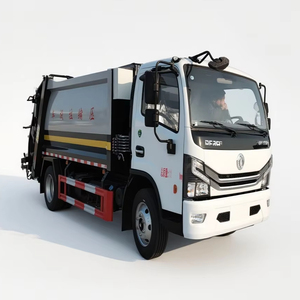 Camión Compactador de Basura Dongfeng 4*2, Camión de Compresión de Residuos, Precio de Venta - Product Image 1