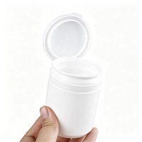 Bouteille en plastique HDPE en gros avec bouchon à anneau de déchirement, pot de stockage portable vide pour pilules, protéines en poudre et capsules