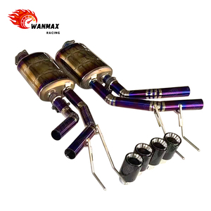 Sistema de <span class=keywords><strong>escape</strong></span> Catback <span class=keywords><strong>Escape</strong></span> de titanio para BENZ <span class=keywords><strong>Mercedes</strong></span> W463 G63 Amg G65 Amg 2012 2015 Tuning - Product Image 2