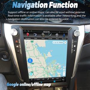 Pantalla IPS Tesla Android 13 de 12.1 Pulgadas para Toyota Camry 2015 2013 2012, Radio para Auto, Reproductor Multimedia de Video, Carplay, Navegación GPS - Product Image 2