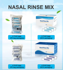 Venda quente Neti Pot <span class=keywords><strong>Sinus</strong></span> Rinse Salt Adulto e Crianças Enxaguar Pacotes Salinos para Nariz Cleaner - Product Image 6