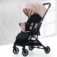Poussette bébé légère avec toutes les roues absorption des chocs voyage en plein air landau bébé pliable facile