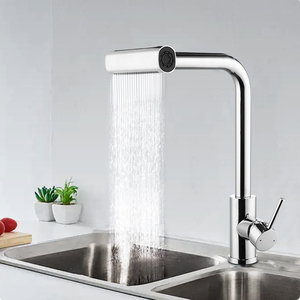 Смеситель кухонный из нержавеющей стали с одной ручкой - Product Image 1