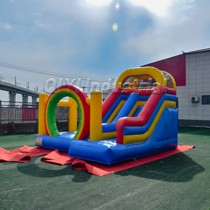 ปราสาทกระโดดเป่าลมสำหรับเด็กใช้ในเชิงพาณิชย์บ้านเด้งเป่าลมเมืองเด้ง - Product Image 3