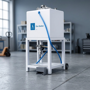 Machine de sablage industriel Dio-Blaster à commande par pédale, avec corps en acier doux de qualité supérieure et finition thermolaquée pour surfaces métalliques - Product Image 1