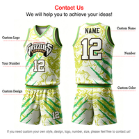 Maillot de basket-ball d'été personnalisé imprimé, bleu et blanc, réversible, respirant, sans manches, grandes tailles, uniforme de basket-ball, vente chaude