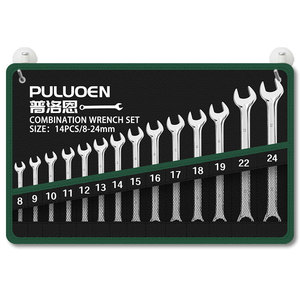 Juego de Llaves Combinadas de Boca Abierta KAODEE, Medidas Métricas, Doble Uso, 15 Piezas, 14 Piezas S, Juego de 14 Piezas - Product Image 3