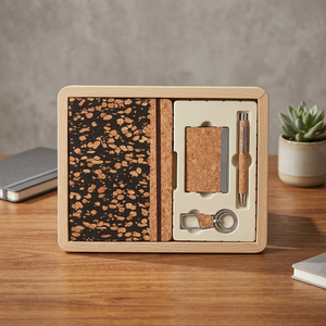 Coffret Cadeau Professionnel Liviya en Cuir PU avec Agenda, Bouteille et Porte-clés – Idéal pour les Entreprises et les Célébrations du Nouvel An – Nouveauté de l'Exportateur Indien - Product Image 2