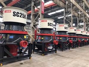 Zhengzhou Werksversorgungs-Steinbrecher SC-Kegel brecher Automatische hydraulische Einstellung Einzylinder-Kegel brecher mit großer Kapazität - Product Image 6