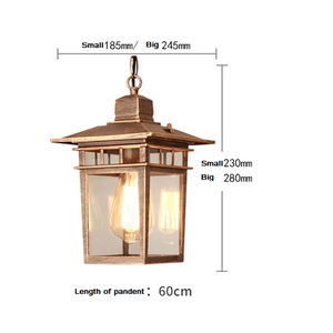 <span class=keywords><strong>Candelabro</strong></span> de hierro <span class=keywords><strong>negro</strong></span> Estilo clásico moderno de luces de techo para exteriores Para pasillos de balcón con ventajas de precio - Product Image 2