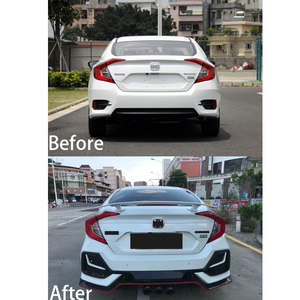 Cản sau xe hơi chất lượng cao dành cho HONDA Civic FC1 2016-2021 nâng cấp lên kiểu dáng Typer 2019+ Bộ body <span class=keywords><strong>kit</strong></span> bán trực tiếp từ nhà máy - Product Image 6