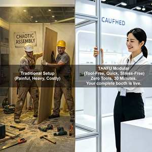 Diseño y Fabricación <span class=keywords><strong>de</strong></span> Stands Personalizados <span class=keywords><strong>de</strong></span> Aluminio y Tela, Estantes, Paneles Perforados, Paneles Laminados, Paneles <span class=keywords><strong>de</strong></span> PVC para <span class=keywords><strong>Ferias</strong></span> Comerciales (Reutilizables) - Product Image 5