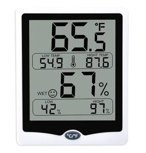 Mini Digitale Lcd Thermometer Hygrometer Vochtigheid Temperatuur Meter Thermo Hygrometer Weerstation - Product Image 1