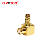 Connecteur coaxial RF femelle SMP droit pour câbles RG316, RG174, LMR100 (RF) – Conforme RoHS – En stock – Fournisseur d'usine