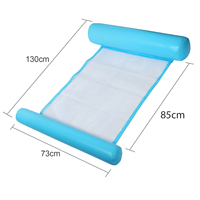 Hamac gonflable de piscine, lit flottant en PVC, chaise de relaxation, pour l'eau