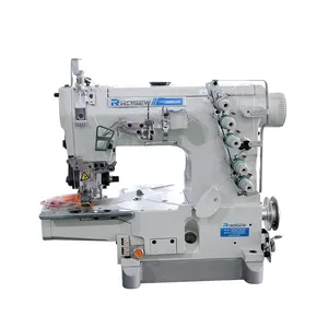 GC664-01CB/rp máquina de costura industrial simples, máquina de costura com extrator traseiro para camiseta e suéter