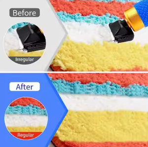 เครื่องตัดพรมไฟฟ้าแบบโมเดิร์น พร้อมปืนทัฟติ้ง ปรับความเร็วได้ สำหรับงานแกะสลักพรม ตัดขนกำมะหยี่ ลายสัตว์ ชุด PET - Product Image 4