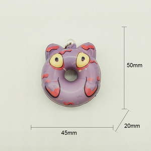 Juguete de Peluche de Dibujos Animados Kawaii para Niños, Juguete de Compresión de Rebote Lento de PU, Lindos Monstruositos de Donuts, Regalos Unisex para Niños - Product Image 6