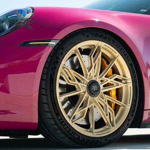 XINGTU Roue <span class=keywords><strong>de</strong></span> voiture <span class=keywords><strong>de</strong></span> sport forgée sur mesure Roues en alliage d'aluminium monobloc 20mm ET pour Porsche Chevy C7 C8 pour Lamborghini <span class=keywords><strong>MacLaren</strong></span> - Product Image 3