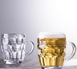 <span class=keywords><strong>Chope</strong></span> à <span class=keywords><strong>bière</strong></span> à alvéoles de 20 oz avec poignée Tasses à <span class=keywords><strong>bière</strong></span> en verre Passe au lave-vaisselle et au <span class=keywords><strong>congélateur</strong></span> - Product Image 4