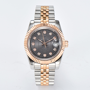 Men's NH35 Luxury Wristwatch 28.5mm Date Dial Automatic Mechanical Watch with Jubilee Stainless Steel Bracelet - Product Image 5