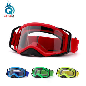 Gafas deportivas Xo-Ho antivaho, a prueba de viento, protección UV para hombres, para montar en motocicleta, marco azul, plástico de una sola capa - Product Image 5