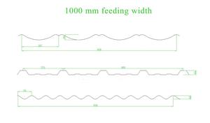 Máquina formadora de rollos de lámina trapezoidal y corrugada de primera calidad - Product Image 4