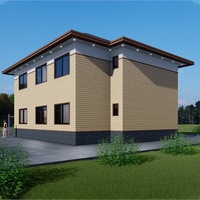 Vente en gros, Structure de haute qualité, maisons de Villa modernes en acier léger de luxe