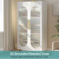 UDK 1,52*50m 3D Moderne Dekorative Geriffelte PVC/PET Selbstklebende Glasfolie für Glastüren und Fenster