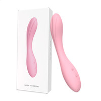 Vibrador de Silicona Líquida OEM, Recargable, Juguete Sexual para Adultos, Dildo Anal Grande de Doble Extremo, Vibrador de Punto G para Mujeres