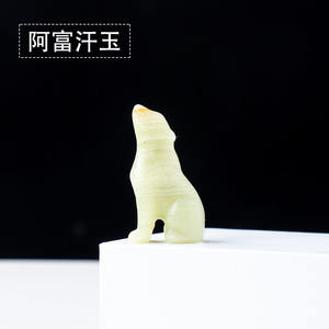 Nuovi prodotti giocattolo naturale stile Feng Shui pietra grezza esemplari di minerale decorazione per la casa animale <span class=keywords><strong>blu</strong></span> Opalite <span class=keywords><strong>lupo</strong></span> di cristallo - Product Image 6