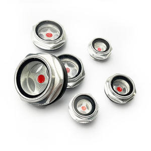 ステンレス鋼オイルサイトガラススレッド燃料タンク液体観察サイトガラス - Product Image 1