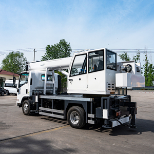 Camion <span class=keywords><strong>grue</strong></span> ISUZU Mini 5 tonnes à flèche télescopique, nouvelle technologie, <span class=keywords><strong>prix</strong></span> d'usine JQCM, <span class=keywords><strong>grue</strong></span> hydraulique télescopique 8T à vendre - Product Image 2