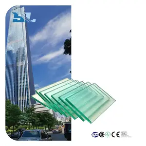 Ulianglass endüstriyel cam üreticisi 0.76 PVB SGP 6mm 12mm sertleştirilmiş emniyet camı lamine temperli cam keser