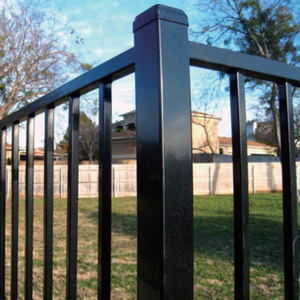 Panneaux de clôture en aluminium, en fer forgé, en tôle d'aluminium et en tube carré thermolaqué, prix usine - Product Image 2