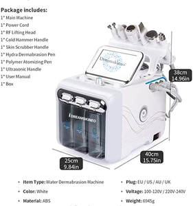 Super équipement de beauté professionnel hydrogène oxygène machine faciale Aqua Peeling Solution Hydro visage vapeur et aspirateur - Product Image 3