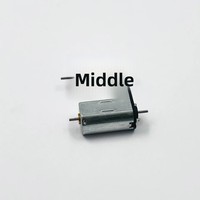 Moteur DC à balais Micro Mini 10mm*12mm N30 N20 6V-12V haute vitesse double axe pour modèles réduits de voitures et trains à l'échelle N