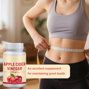 Cápsulas de Vinagre de Sidra de Manzana Veganas, Naturales y Orgánicas de Marca Privada Amaz, 2400 mg, Sin GMO, Sin Gluten - Product Image 3