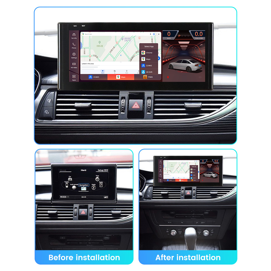 Android Audi A6 "12.3 inch  (2016 - 2023) 4