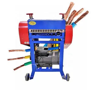 High Efficiency Automatic Electric Wire Stripper Scrap Cable Wire Strip Machine