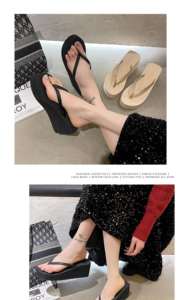 Sandalias de Playa GON22 para Mujer, Cómodas, Transpirables, Antideslizantes, con Amortiguación, en Colores Sólidos - Product Image 2