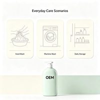Lessive liquide écologique parfum lavande pour sous-vêtements, formule personnalisée, service OEM pour marque privée