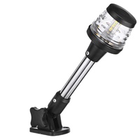 Xiamen Sunshine Marine Bateau Rabattre DE Navigation LED Ancres de Poupe Lumière 12-24V Avec Base Réglable