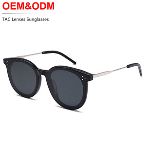 Fashion Newest Luxury Simple Design Trend Colorful Cat Eye <b>Oversized</b> Acetate Frames TAC Lenses UV400 Designer Custom <b>Sunglasses</b> - Product Image 1